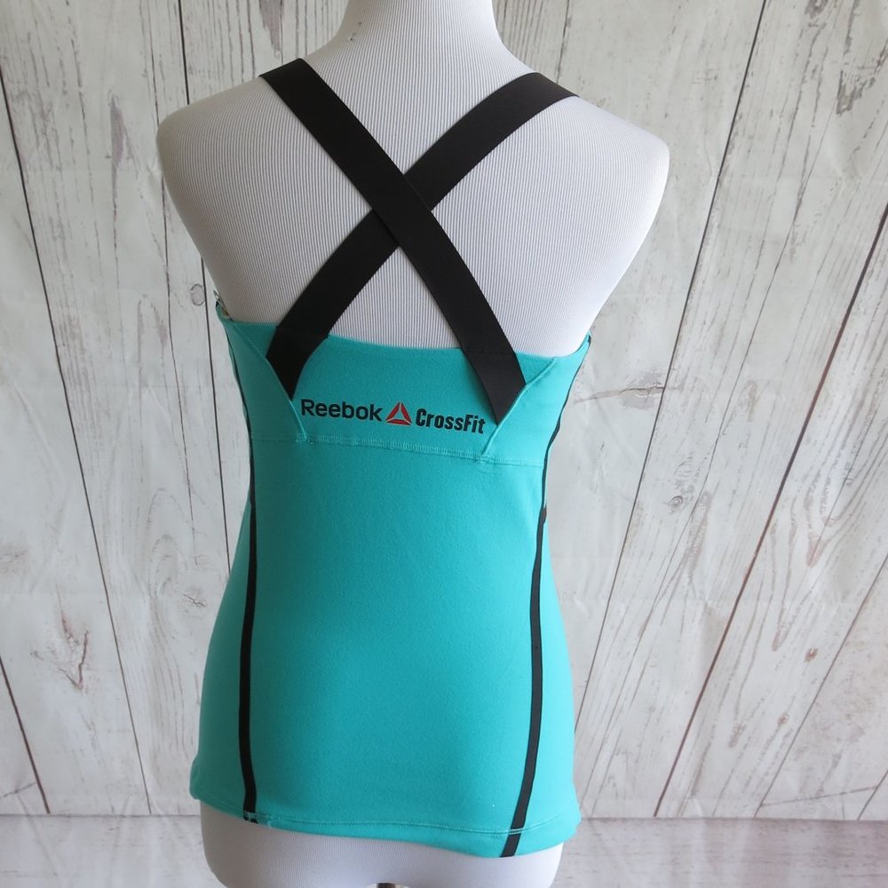 Reebok CrossFit Racerback Athletic Gym Workout Tank Top - Size X Small